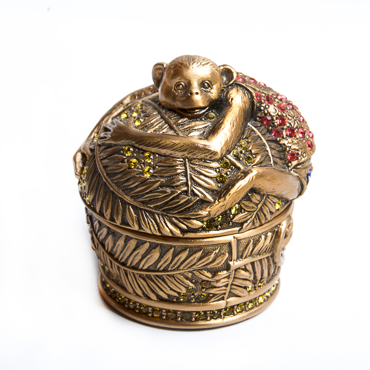 Edgar Berebi Monkey Trinket box