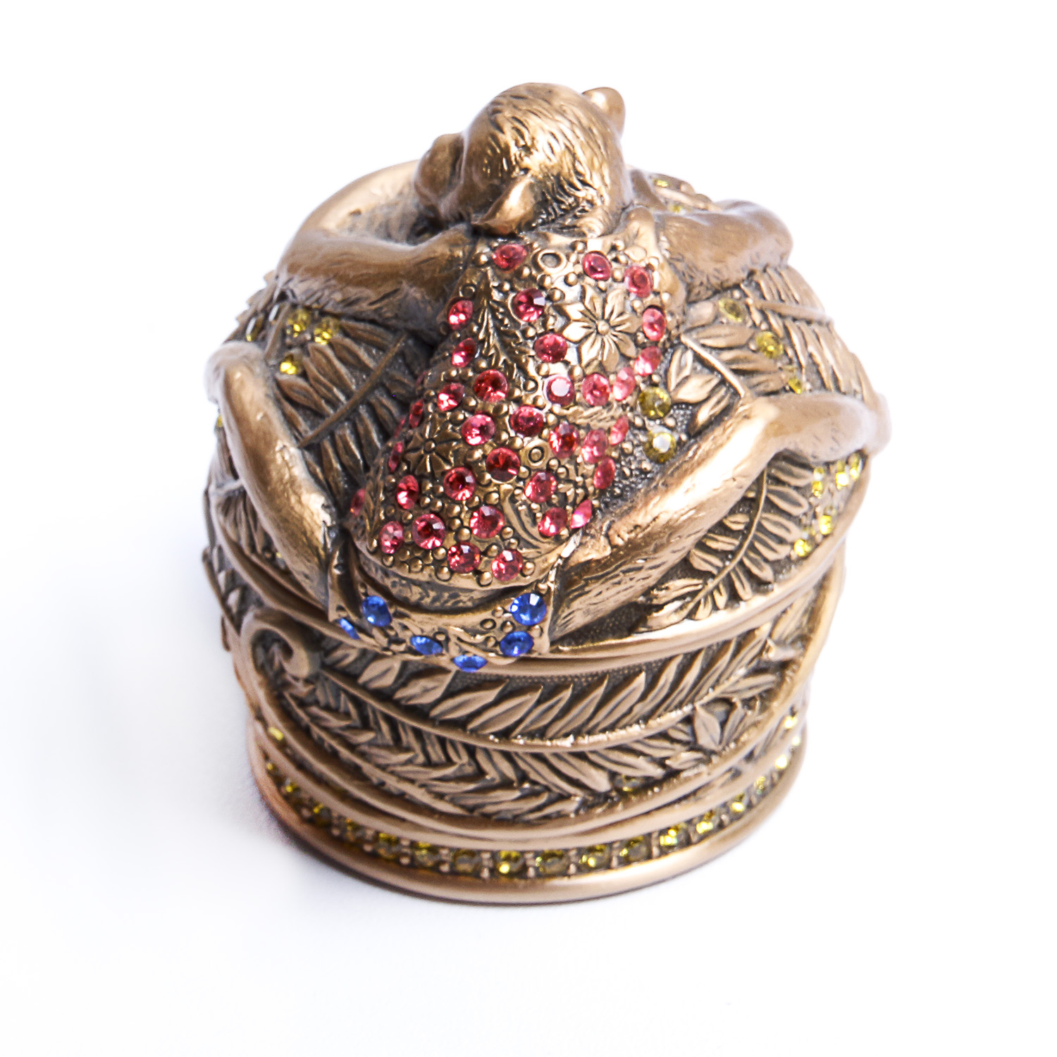 Edgar Berebi Monkey Trinket box