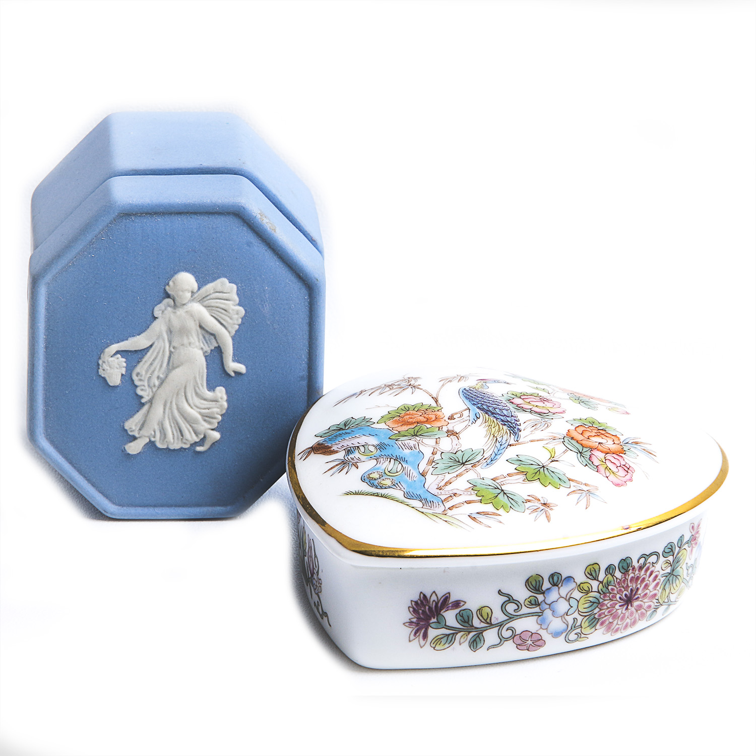 Pair of Wedgwood Trinket Boxes