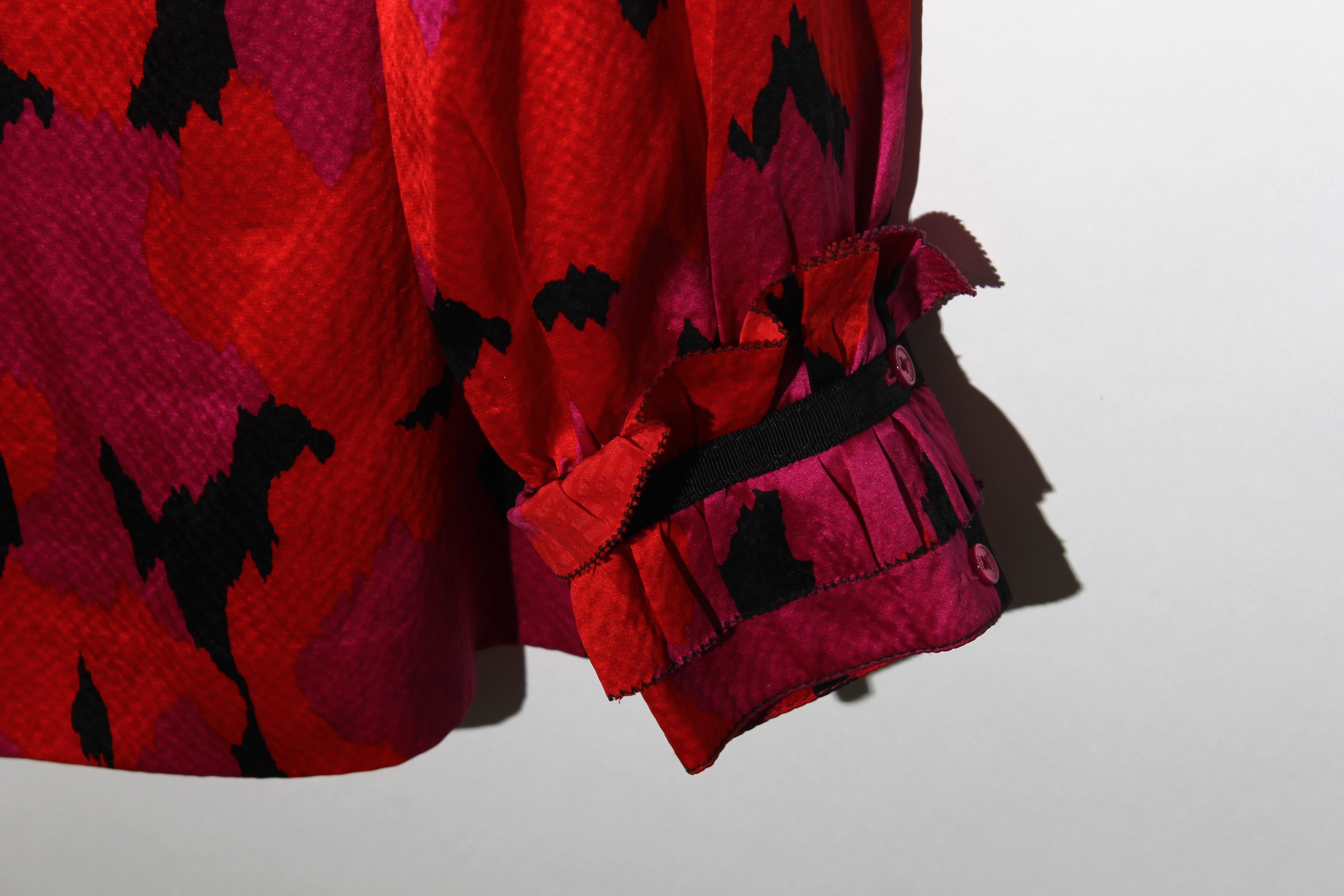 Women's Tory Burch Multicolored Silk Blouse