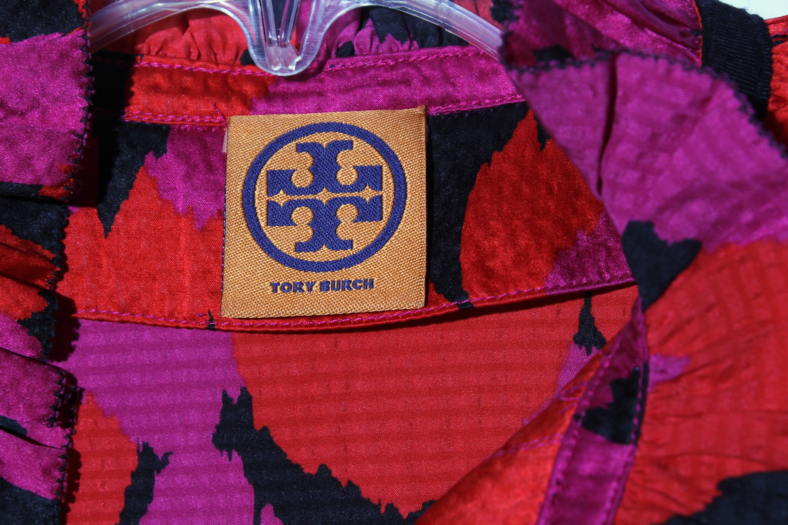 Women's Tory Burch Multicolored Silk Blouse