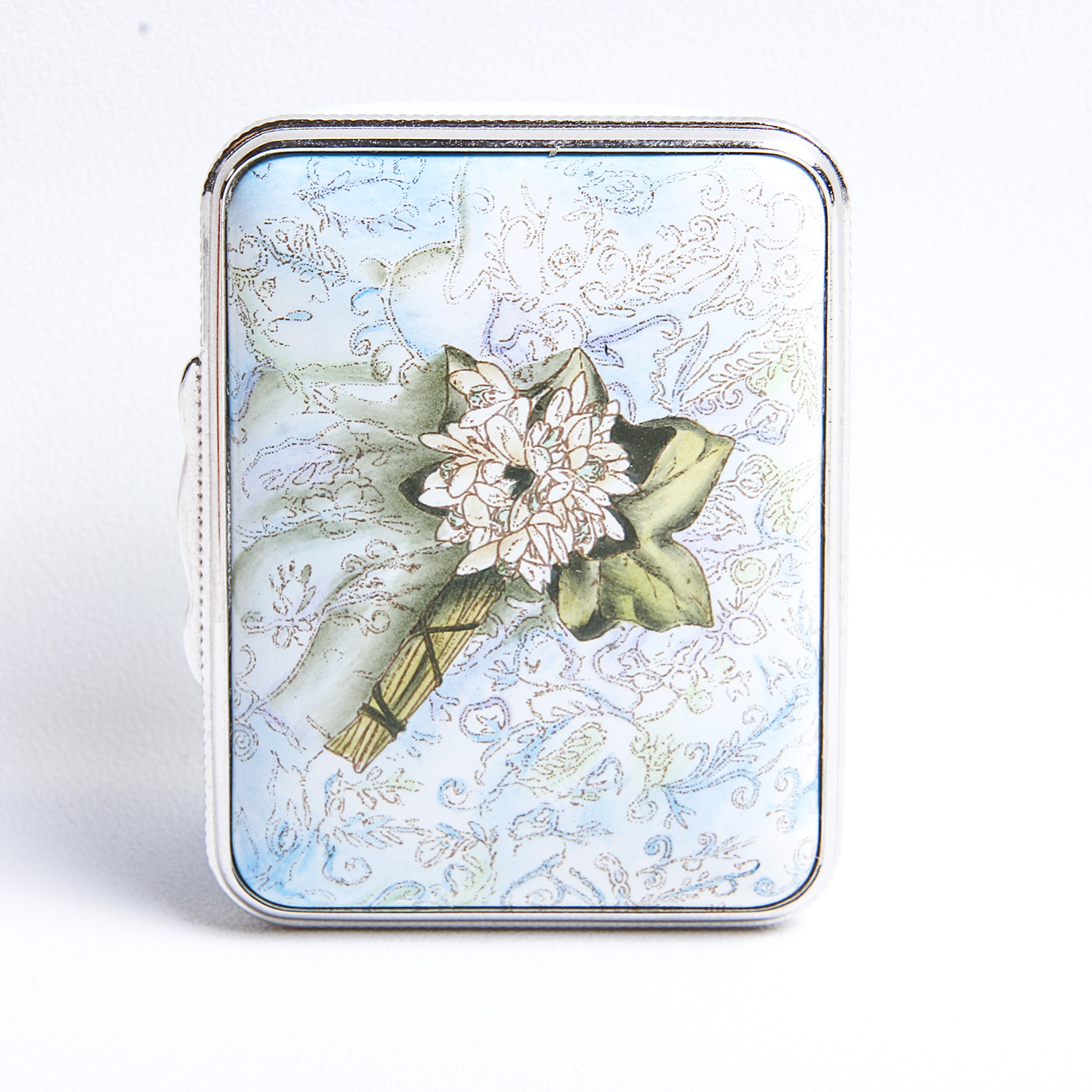 Duo of Halcyon Days Enamels Pill Boxes