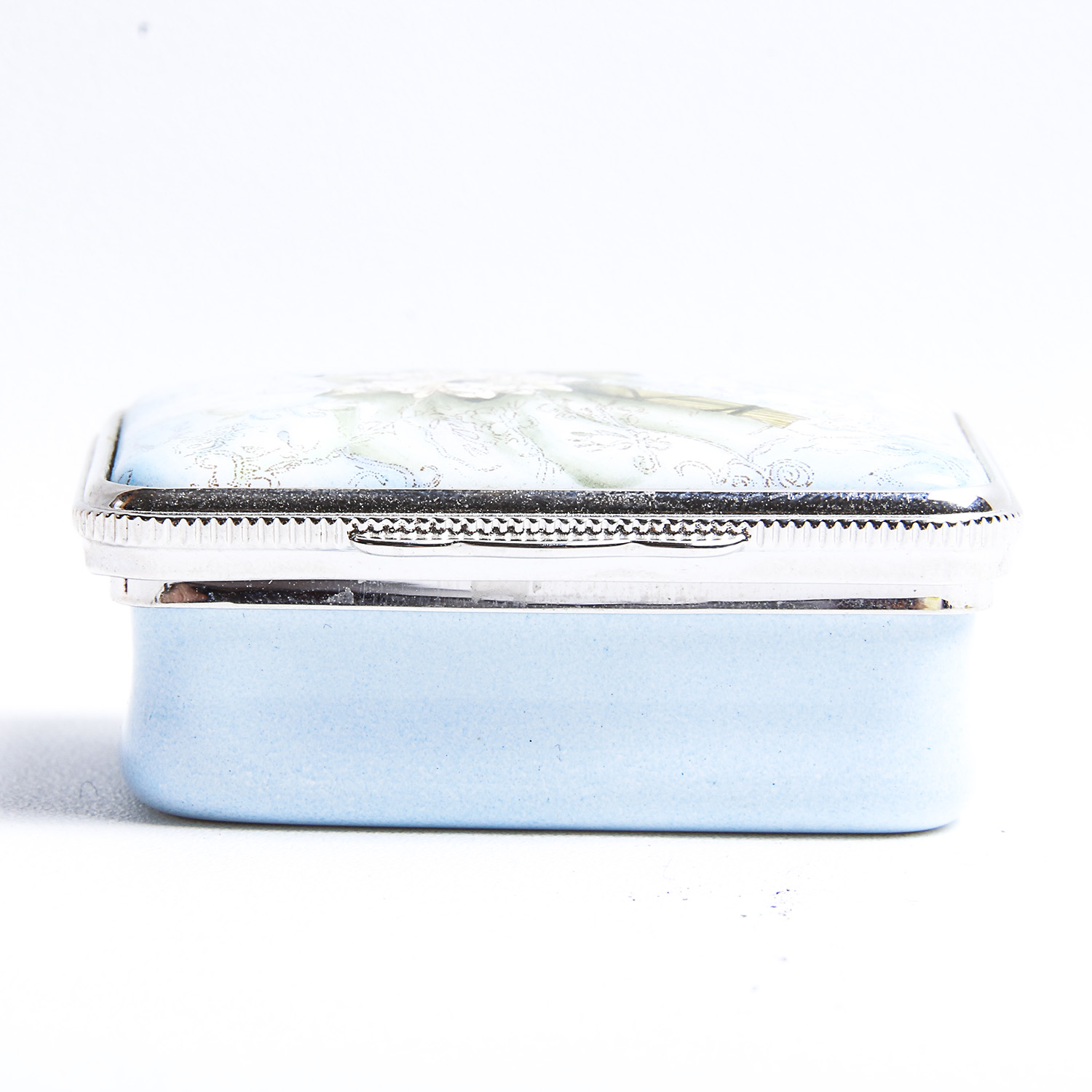 Duo of Halcyon Days Enamels Pill Boxes