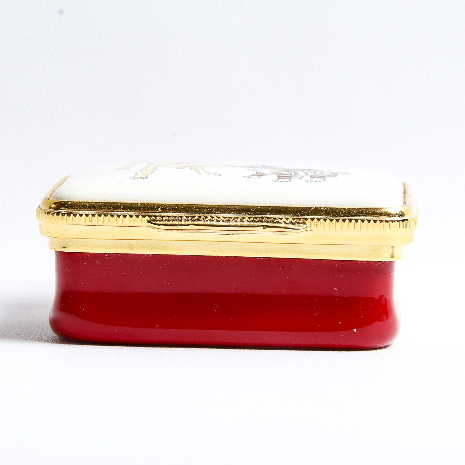 Duo of Halcyon Days Enamels Pill Boxes