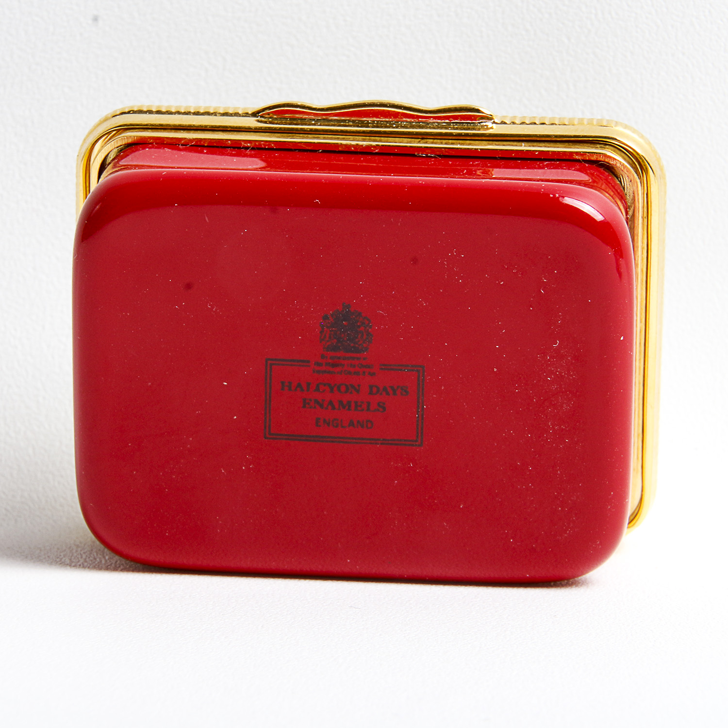 Duo of Halcyon Days Enamels Pill Boxes