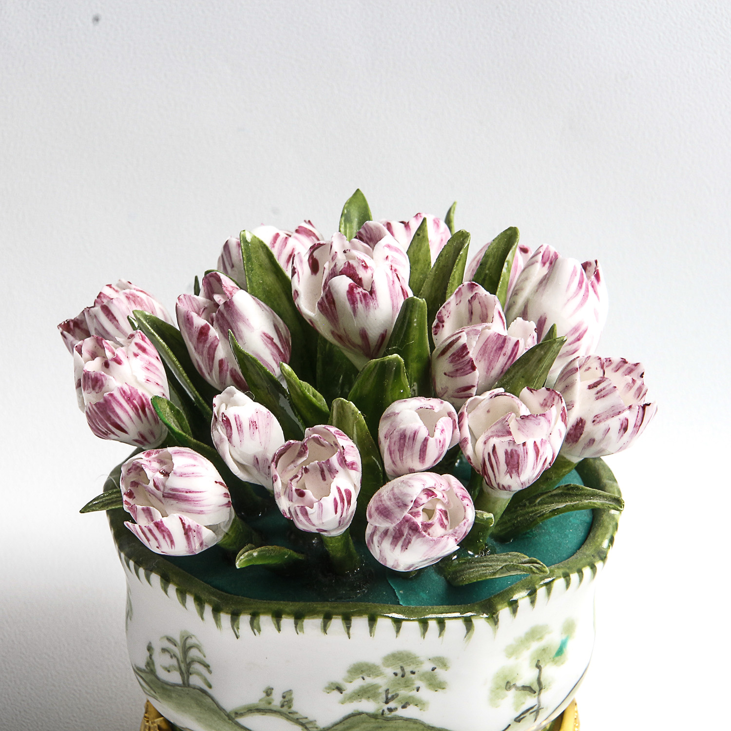 Halcyon Days Bouquet Trinket Box