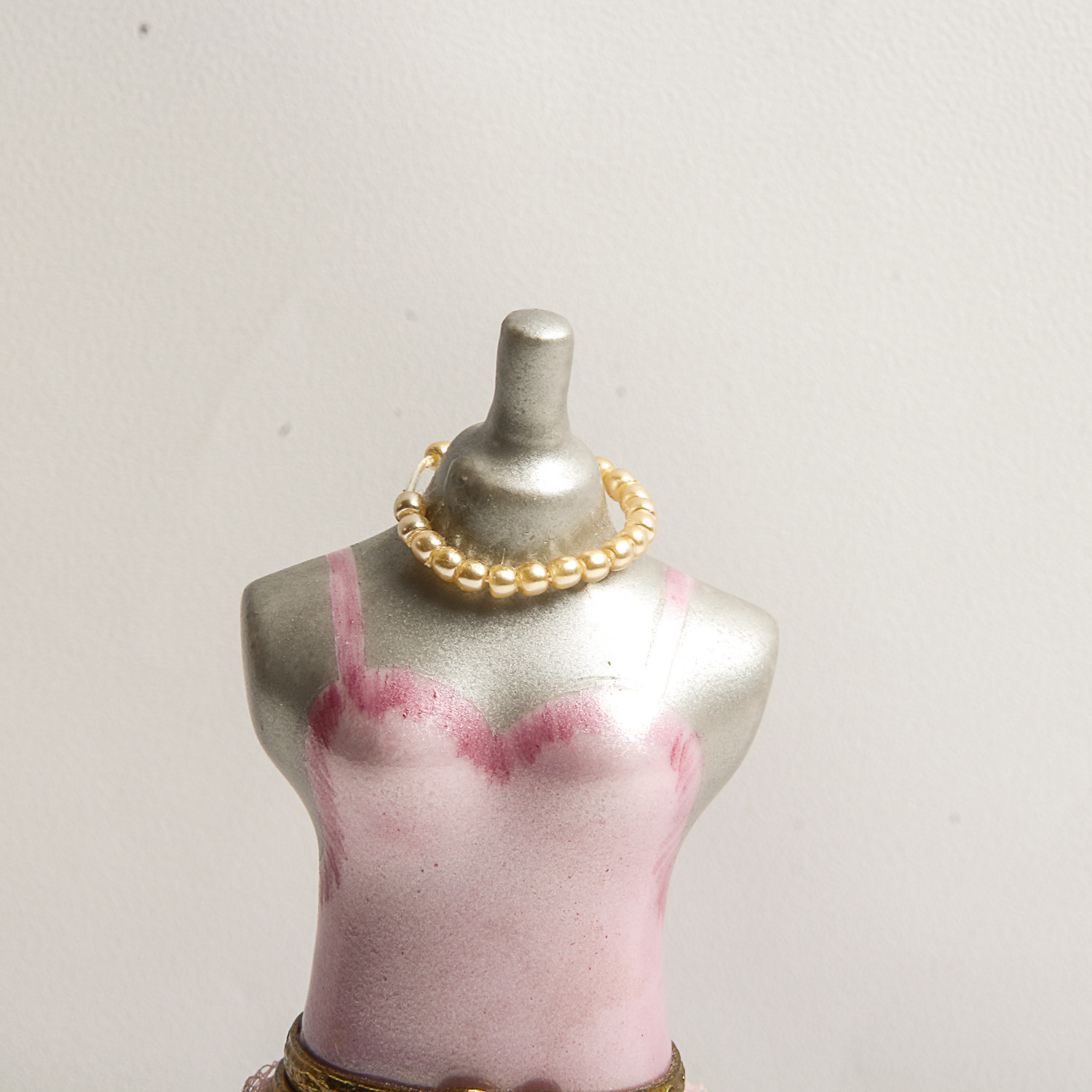 Handpainted Limoges Ballerina Trinket Box