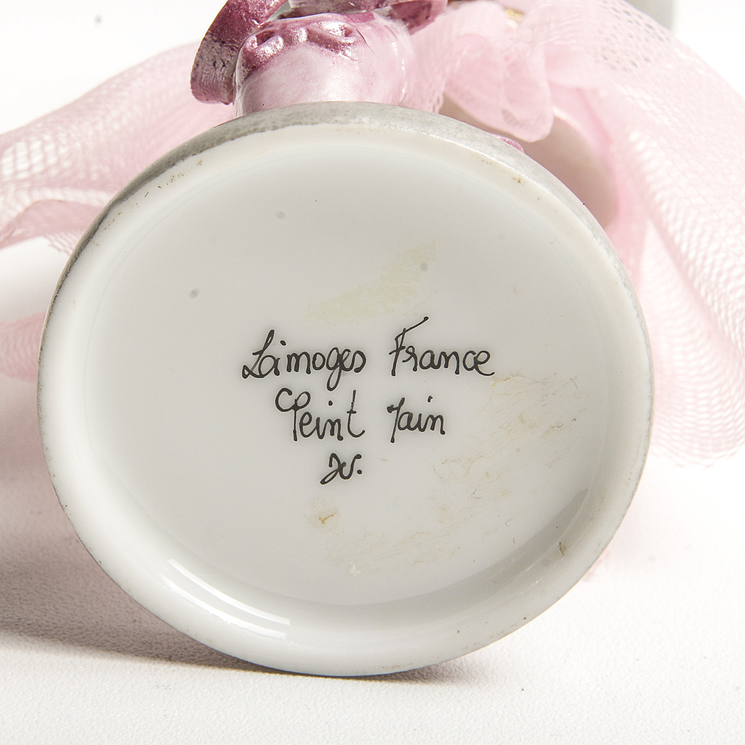 Handpainted Limoges Ballerina Trinket Box