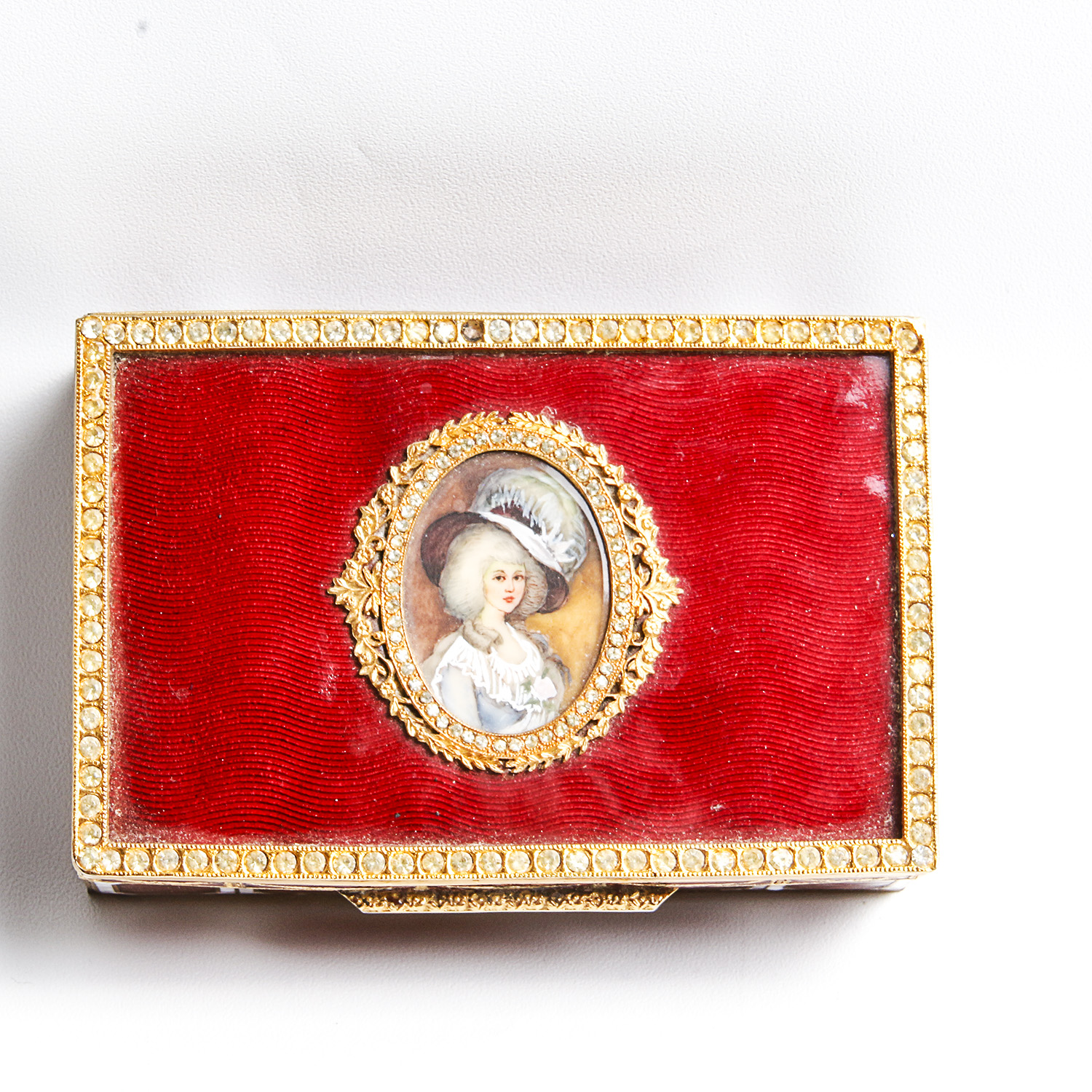 Trio of Vintage Marie Antoinette-Themed Trinket Boxes
