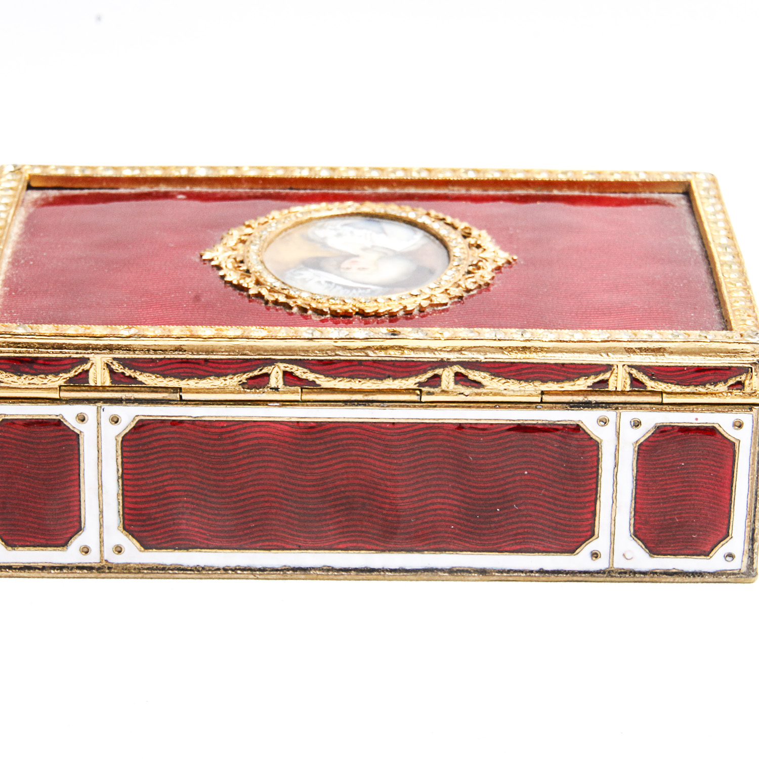 Trio of Vintage Marie Antoinette-Themed Trinket Boxes