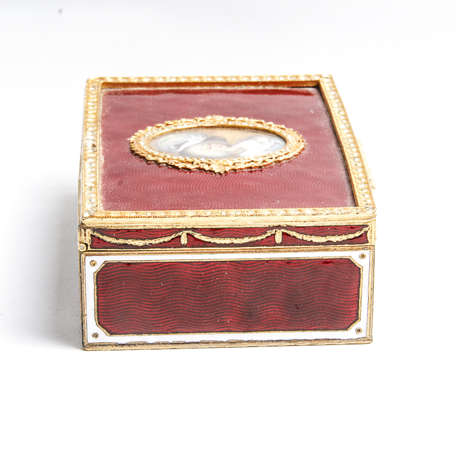 Trio of Vintage Marie Antoinette-Themed Trinket Boxes