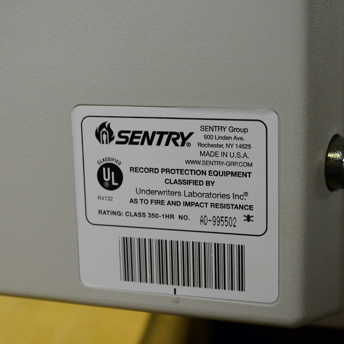 Sentry S0210 Safe