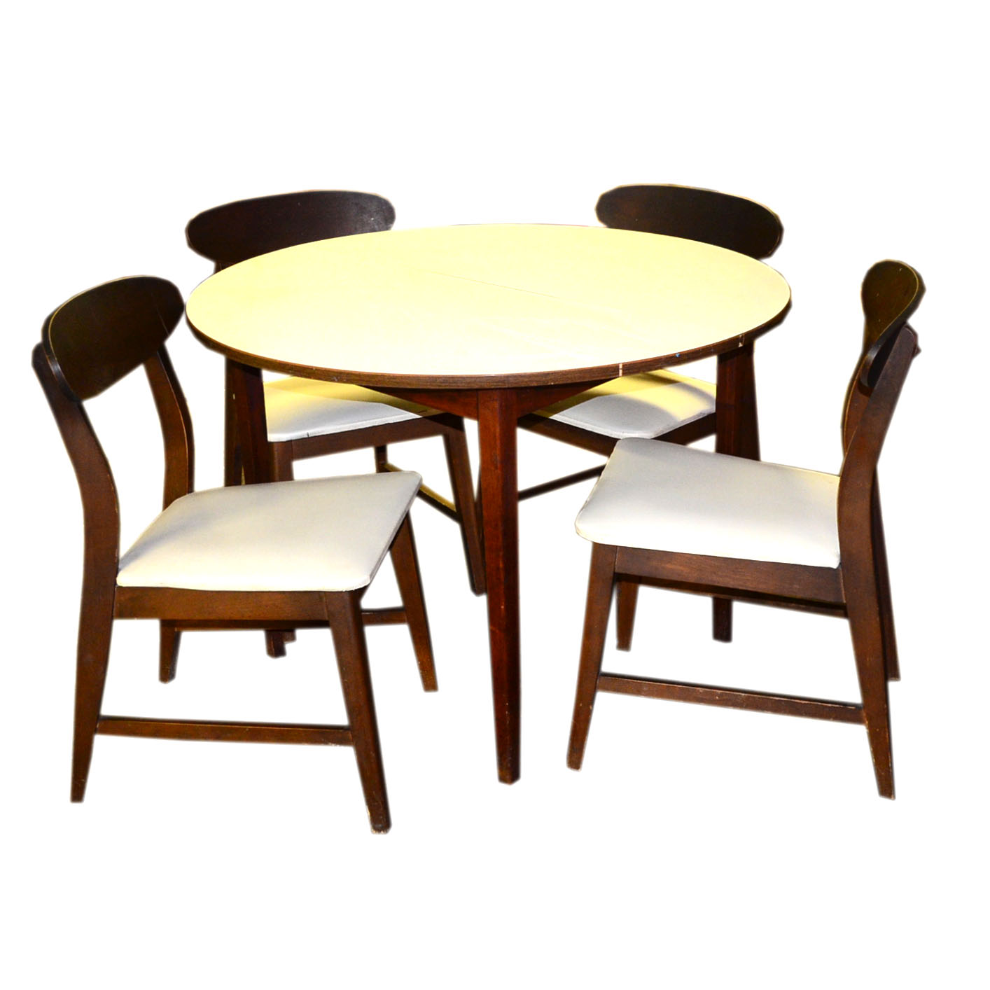 Richbilt Mid Century Round Dining Table and Chairs
