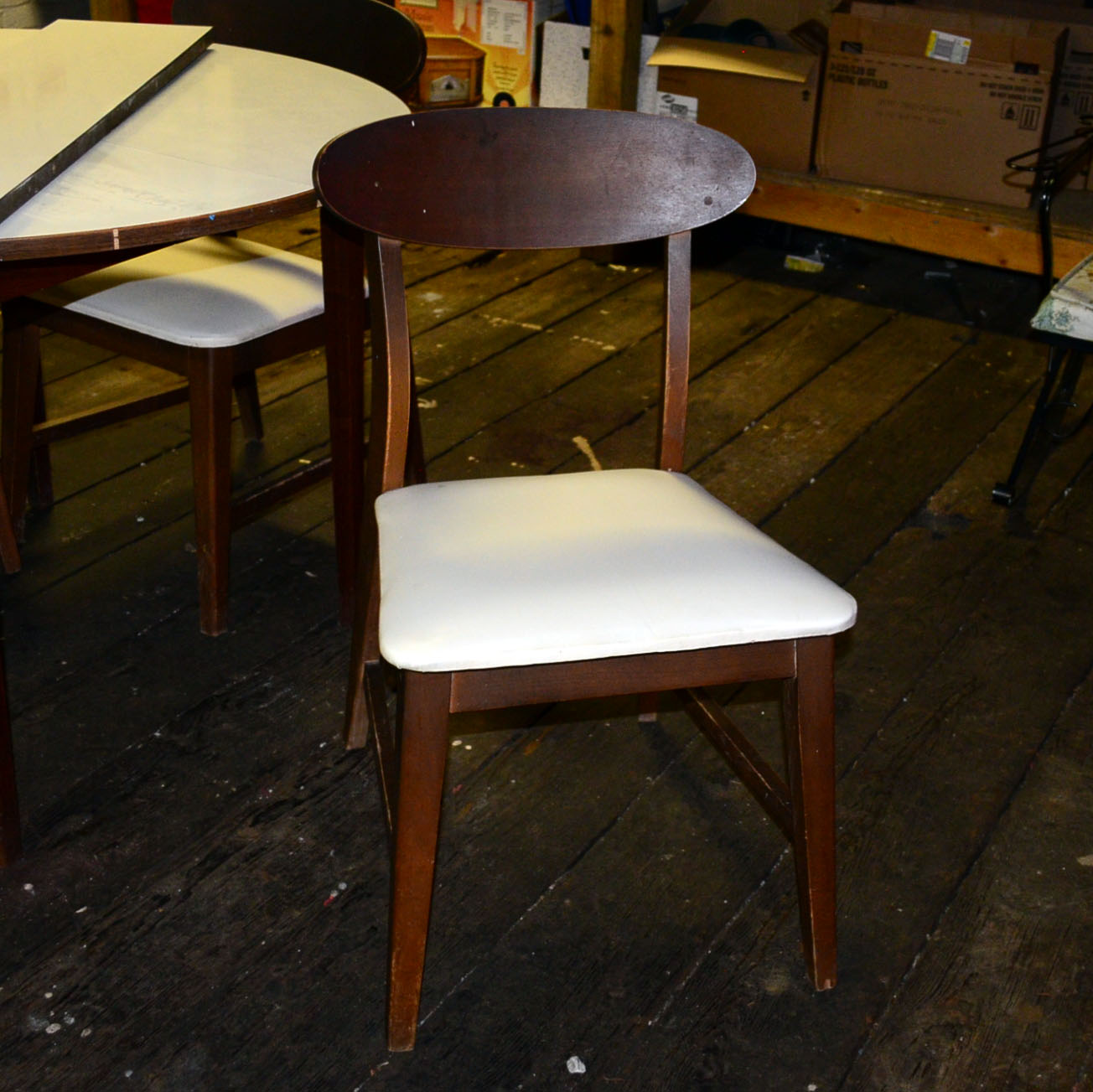 Richbilt Mid Century Round Dining Table and Chairs