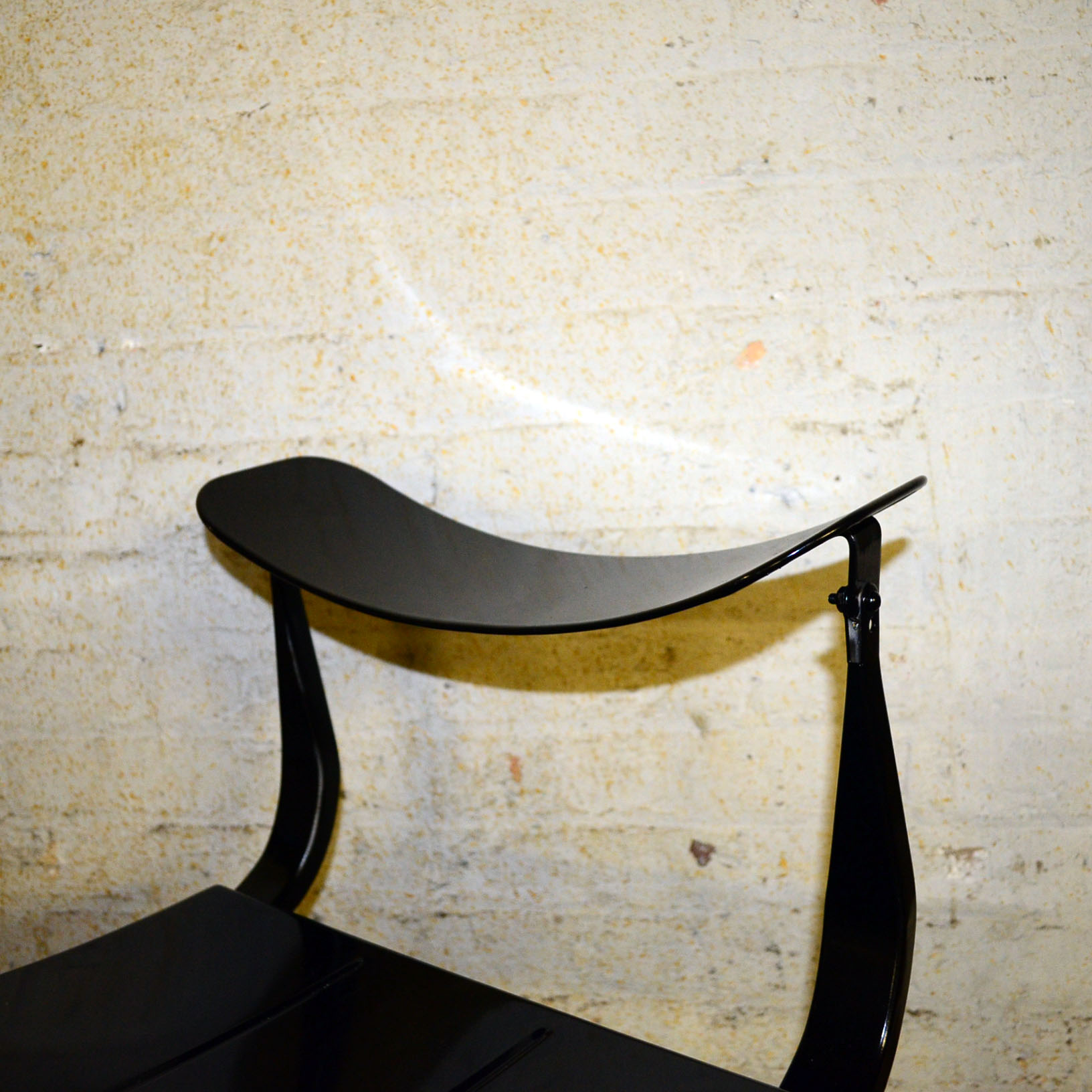 Black Contemporary Accent Chair