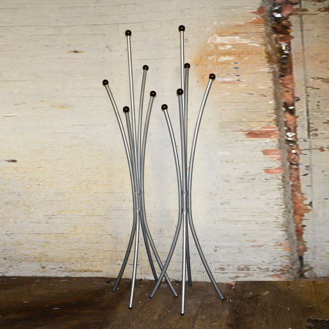 Pair of Contemporary Coat Racks