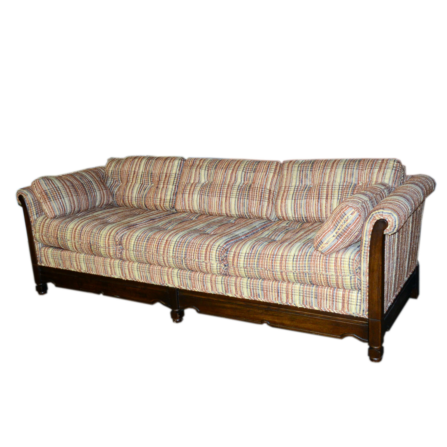 Distinctive Furniture by Gilliam Walnut Couch