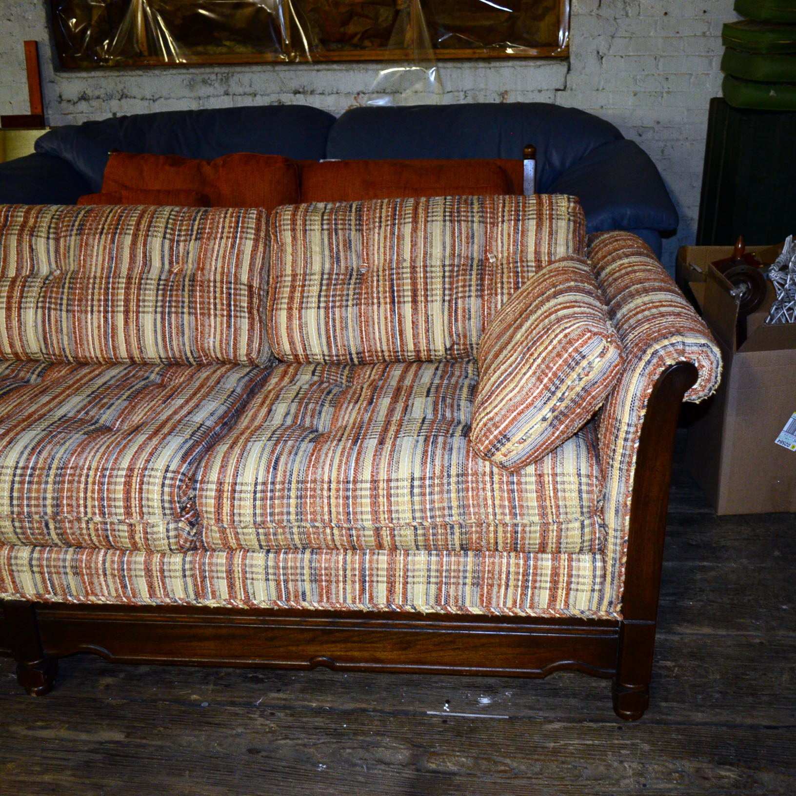 Distinctive Furniture by Gilliam Walnut Couch