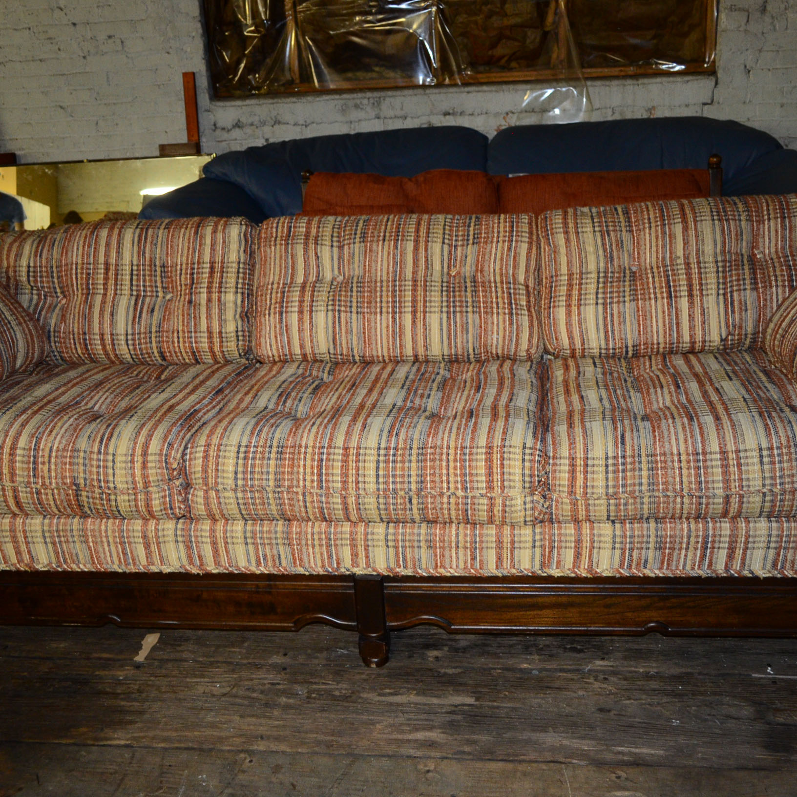 Distinctive Furniture by Gilliam Walnut Couch
