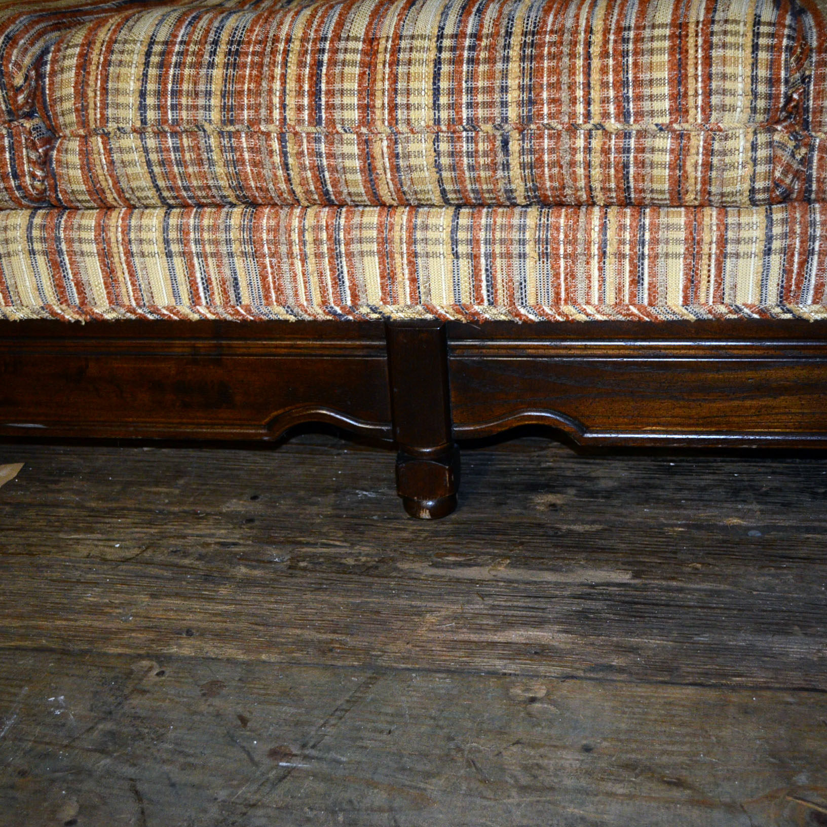 Distinctive Furniture by Gilliam Walnut Couch