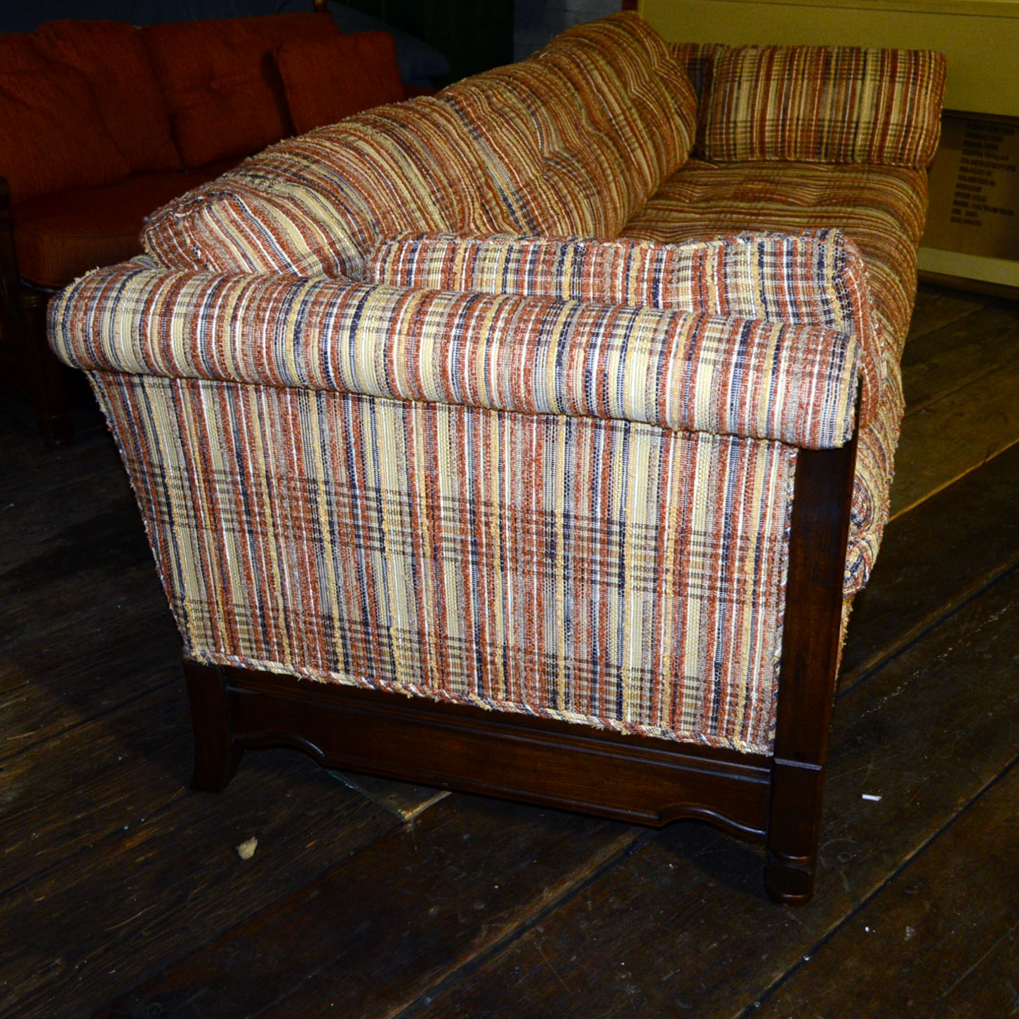 Distinctive Furniture by Gilliam Walnut Couch