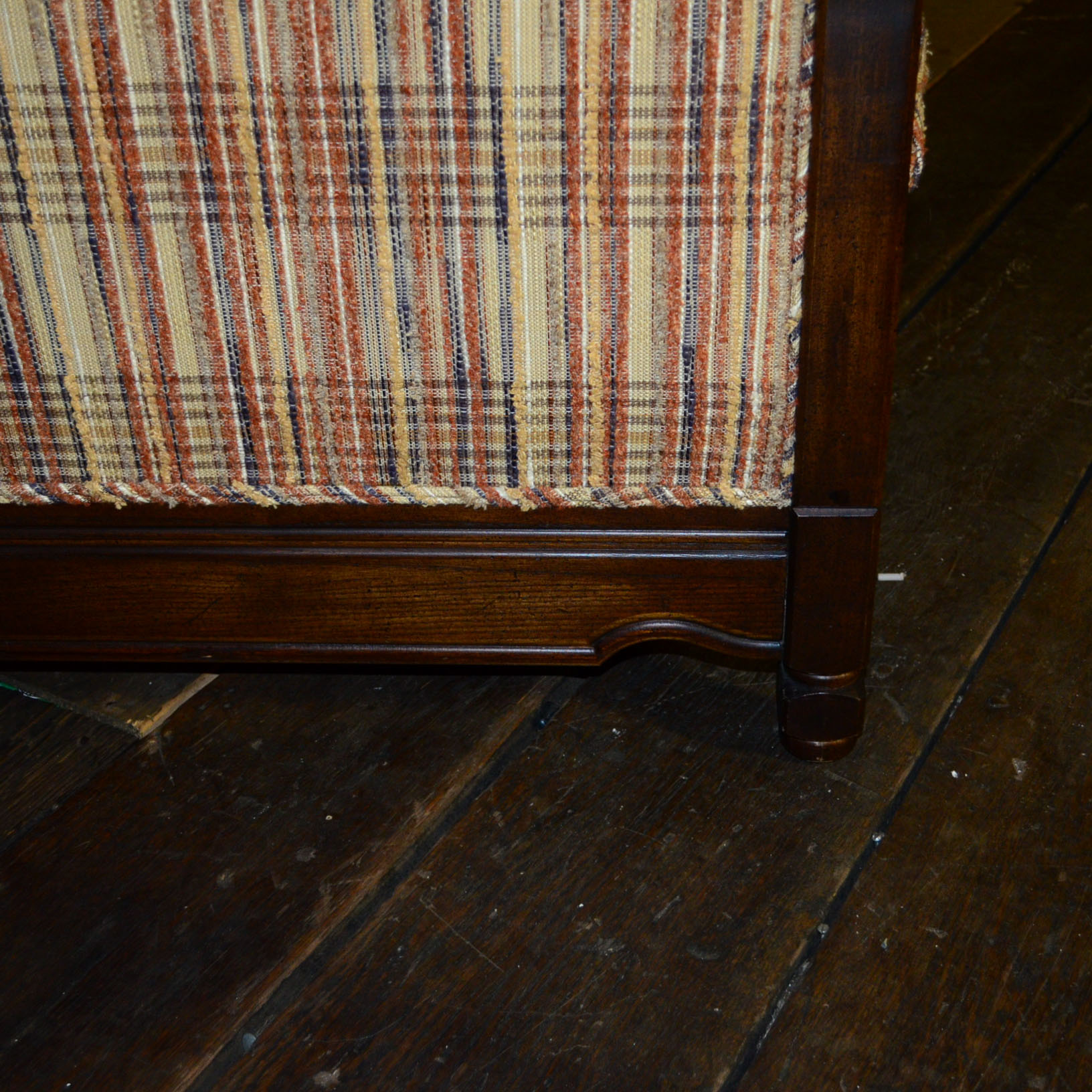 Distinctive Furniture by Gilliam Walnut Couch