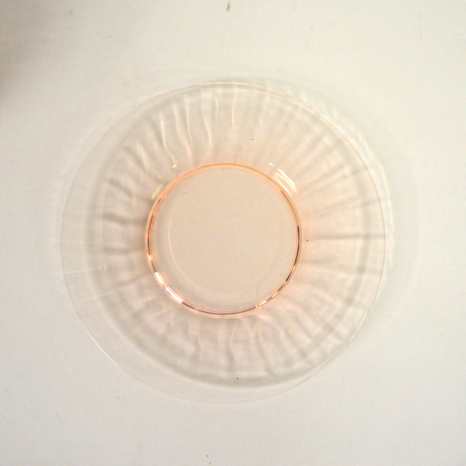 Set of Smith Glass "Homestead" Luncheon Plates