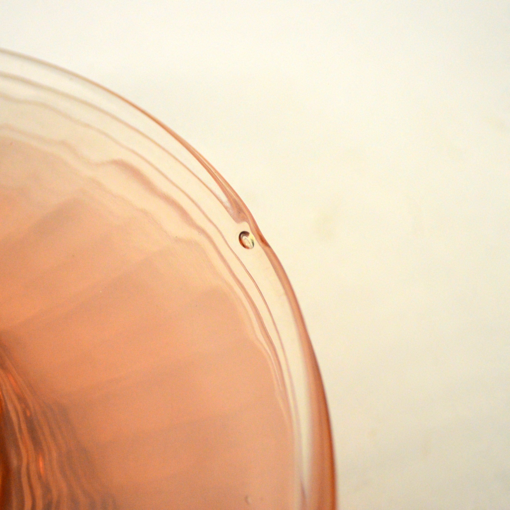 Set of Smith Glass "Homestead" Luncheon Plates