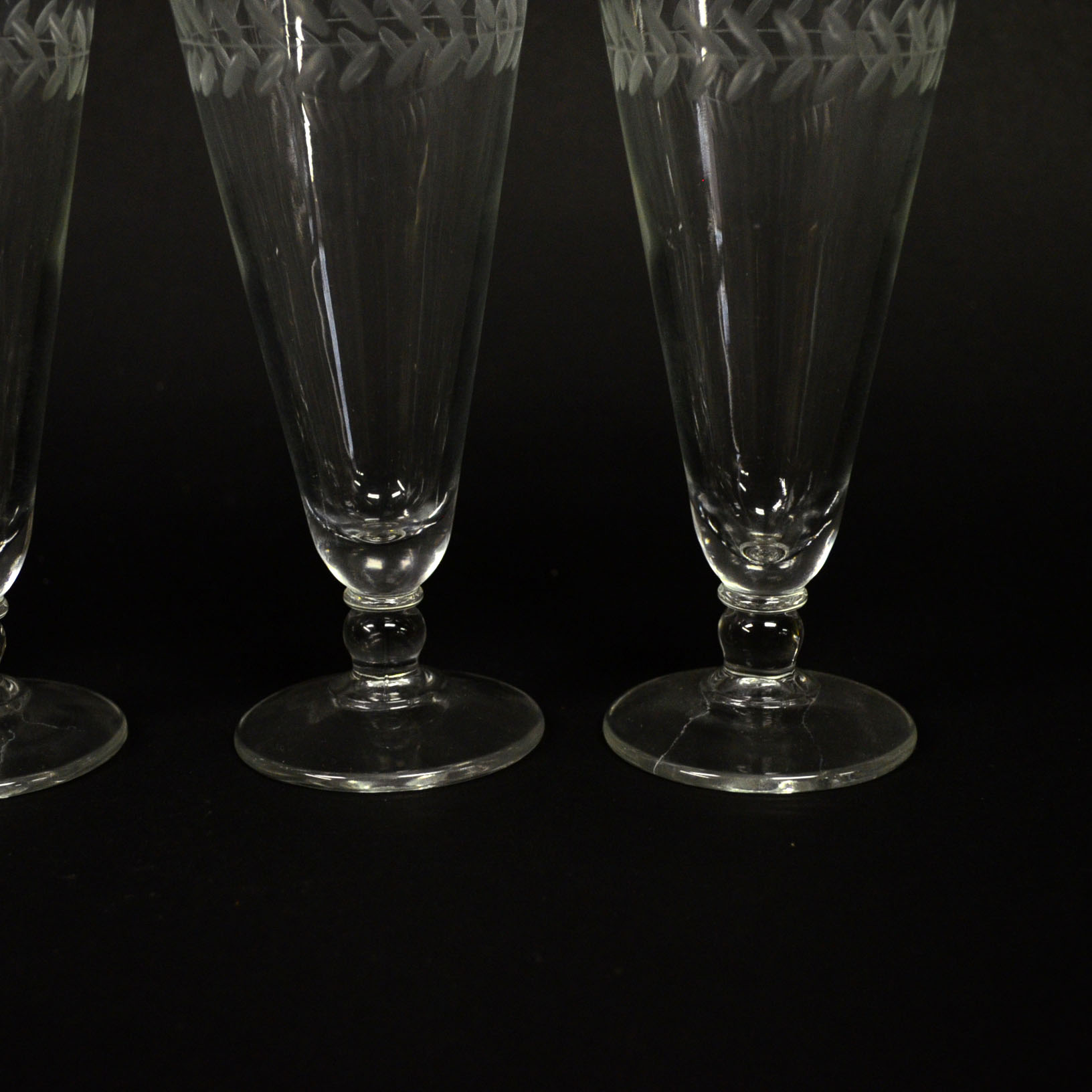 Etched Glass Iced Tea