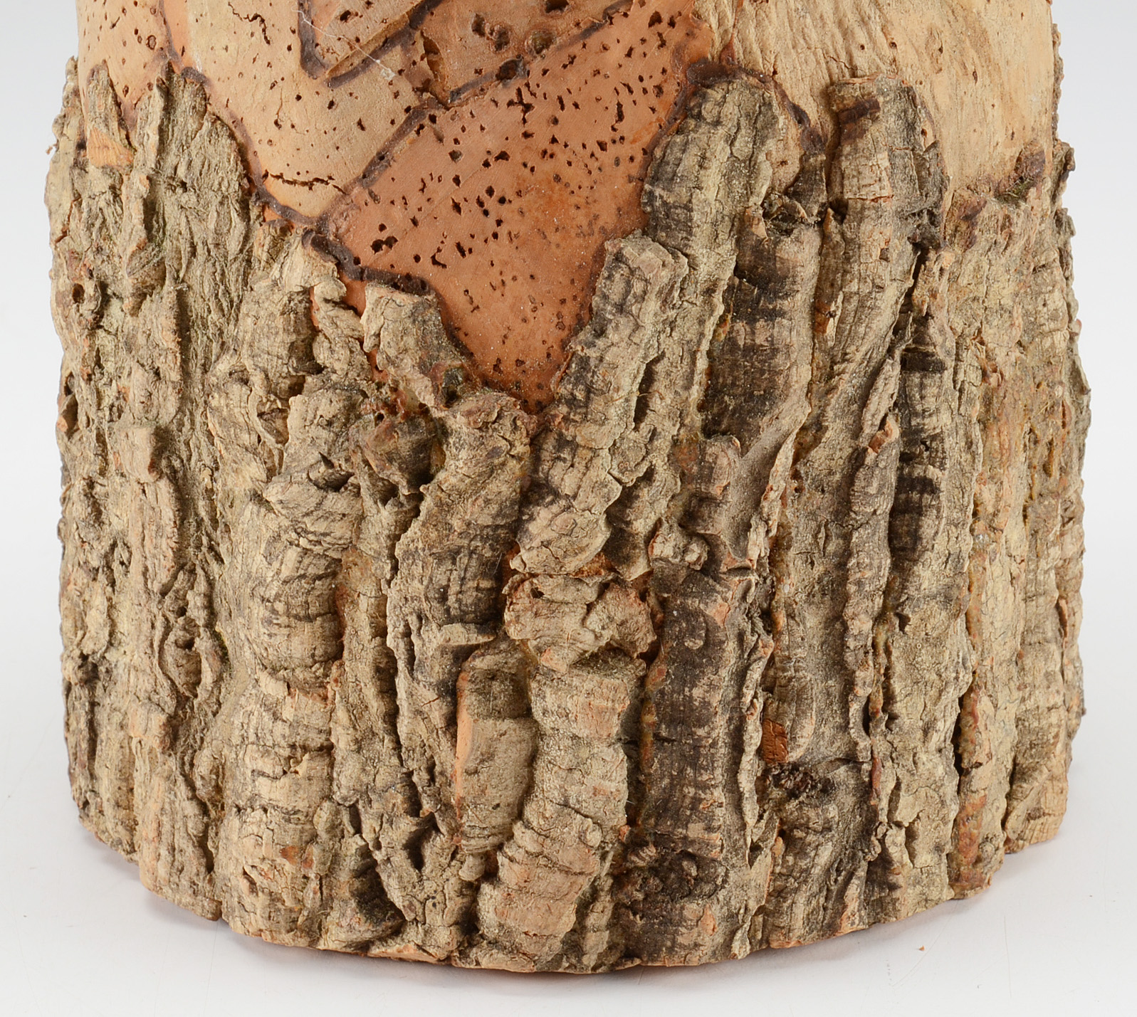 Italian Cork Covered Glass Carafe