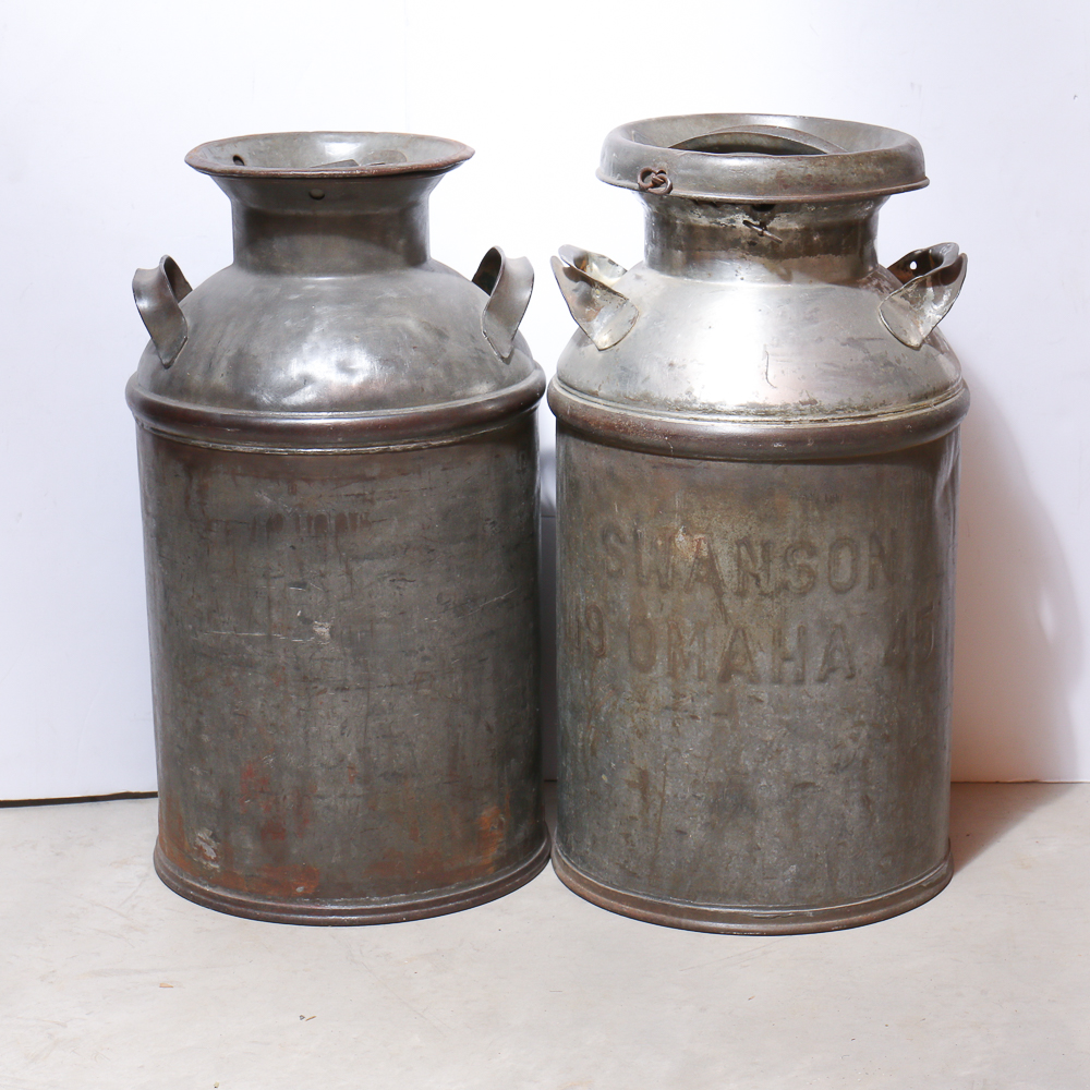 Vintage Milk Cans