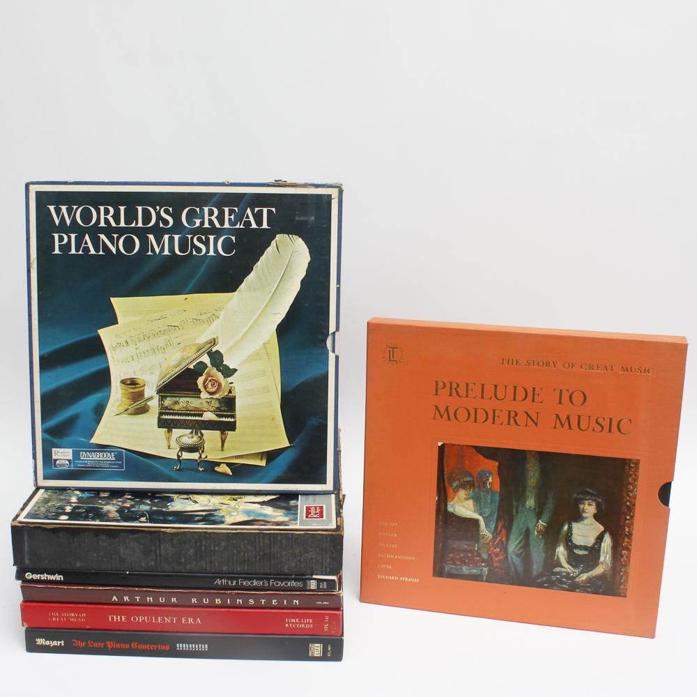 Classical Music Record Boxed Set Assortment
