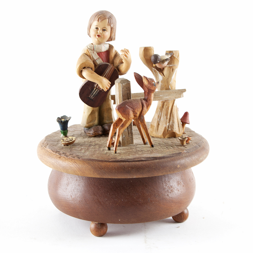 Vintage Anri Thorens Movement "Tales of Vienna Woods" Music Box