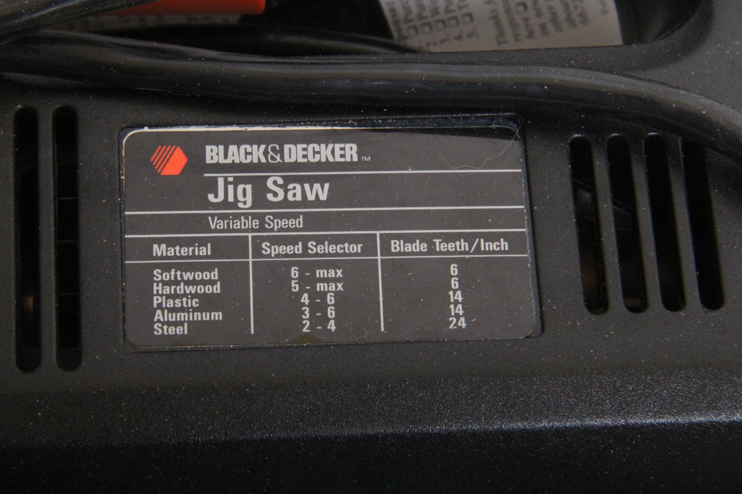 Pairing of Black & Decker Jigsaws