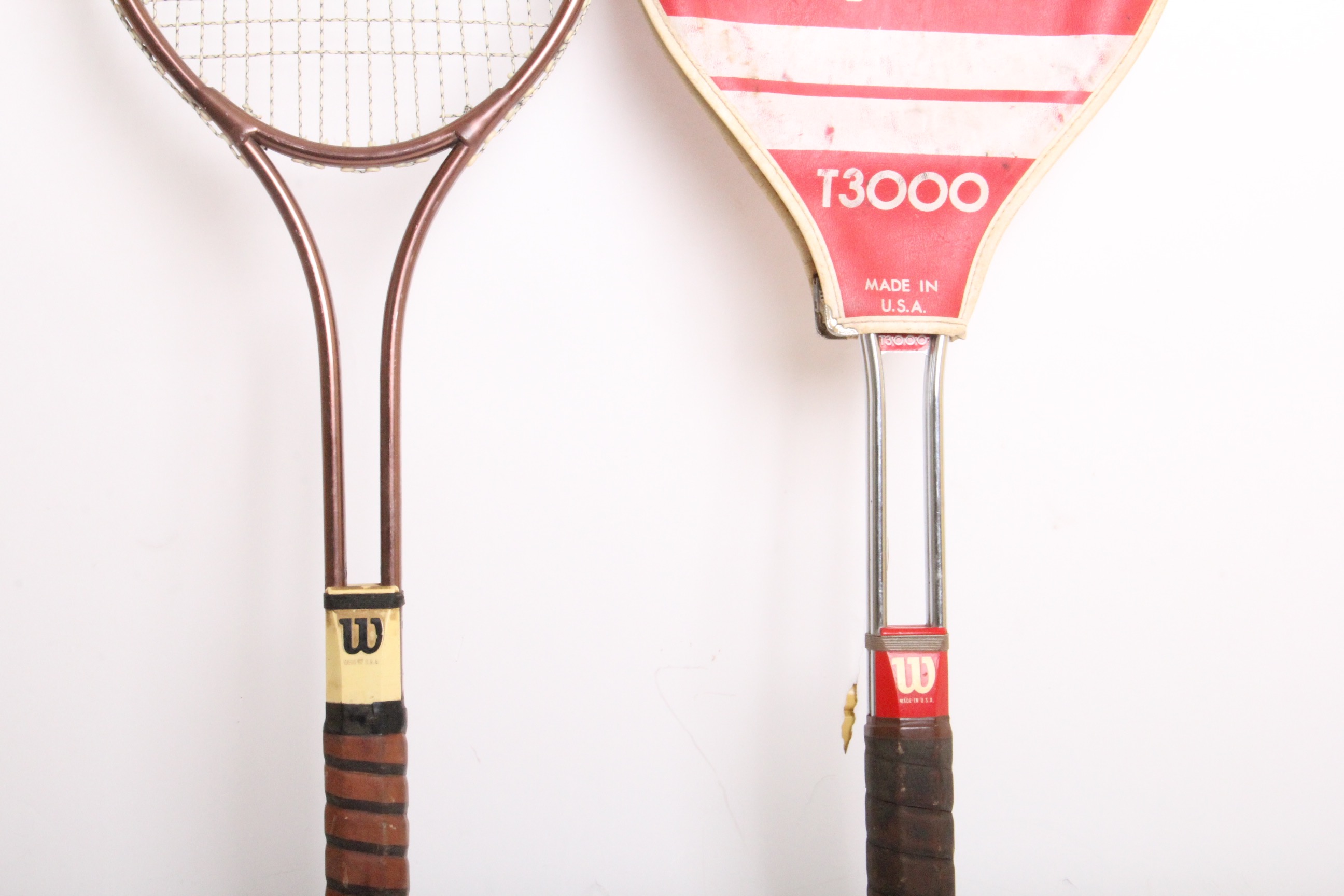 Vintage Wilson Tennis Rackets