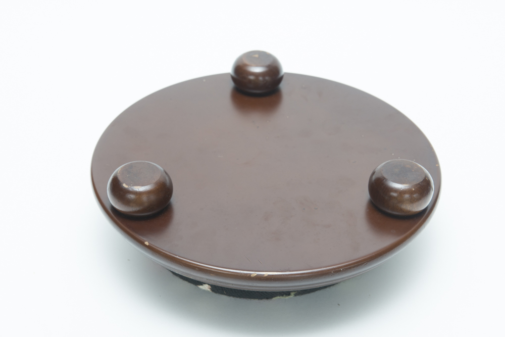 Antique Needlepoint Foot Stool