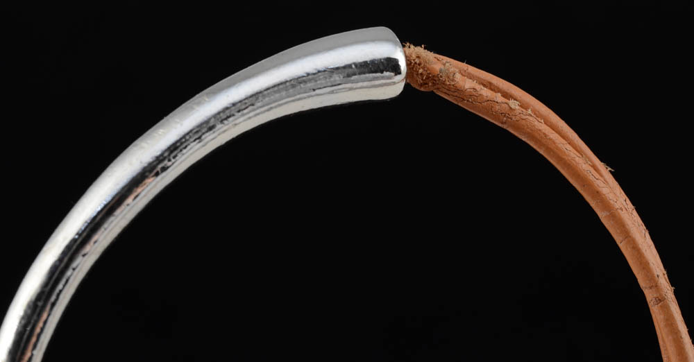 Two Silver Tone Bracelets