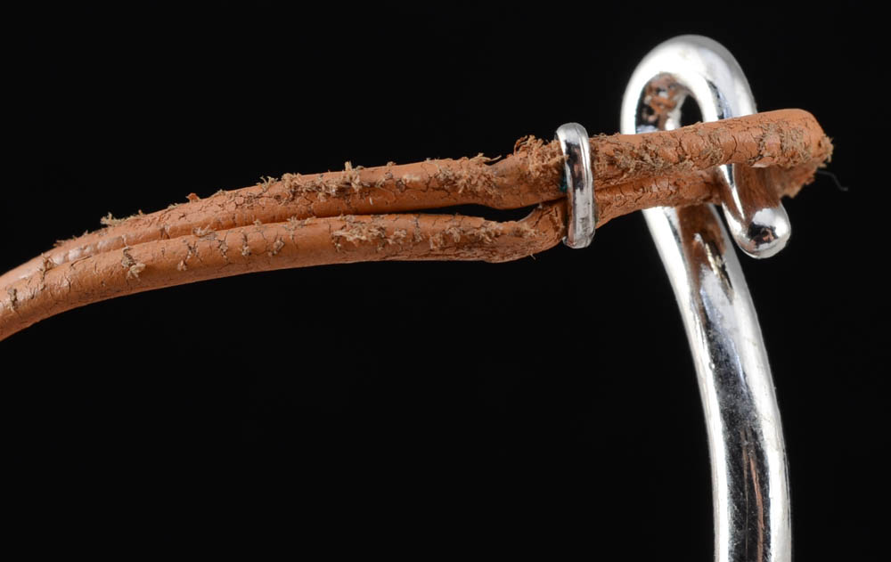 Two Silver Tone Bracelets