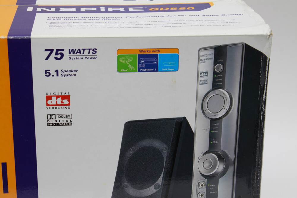 Creative Inspire GD580 Surround Sound Speakers