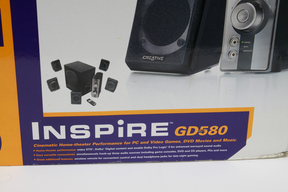 Creative Inspire GD580 Surround Sound Speakers