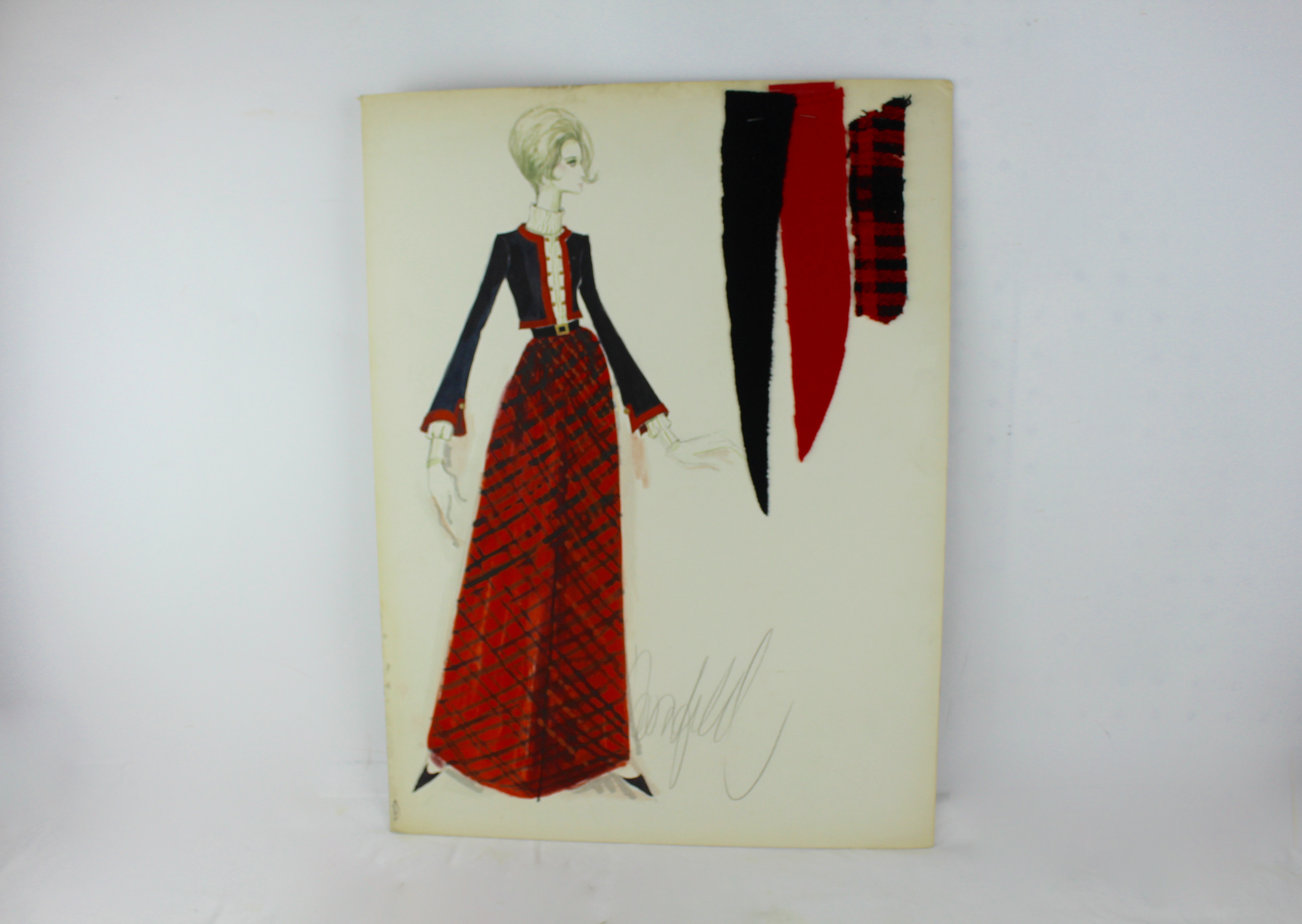 TV Costume Sketch by Donfeld