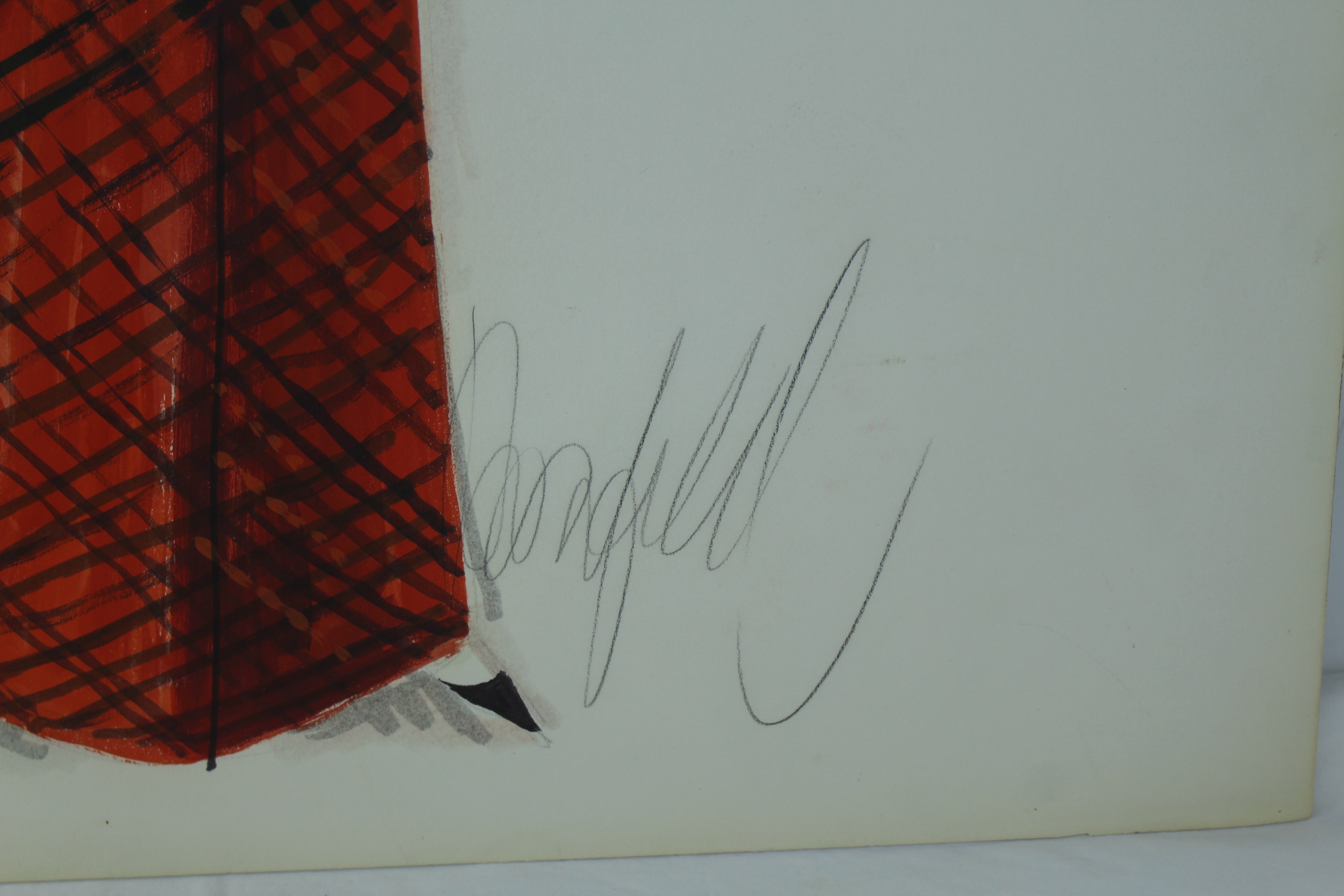 TV Costume Sketch by Donfeld