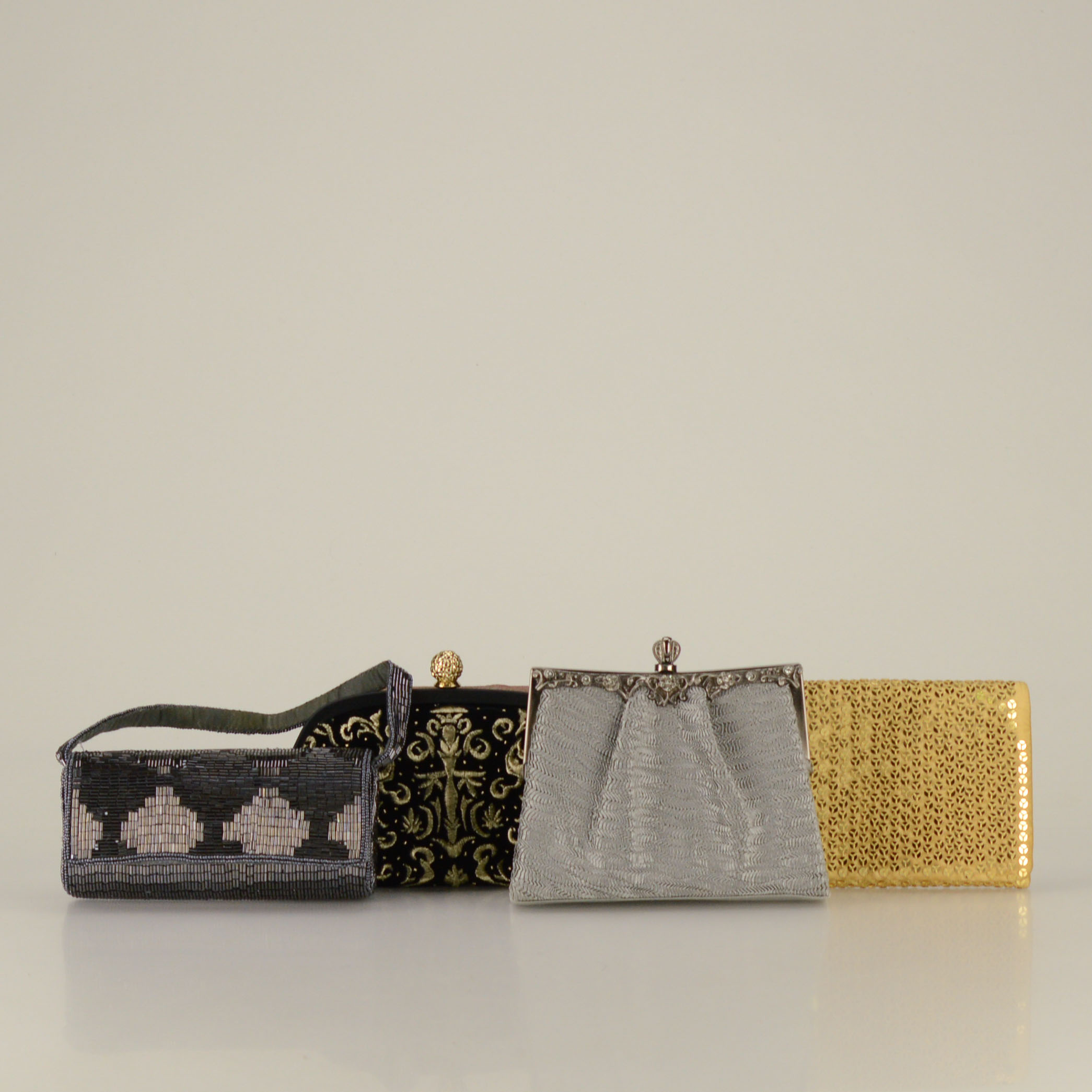 Collection of Four Modern Evening Bags