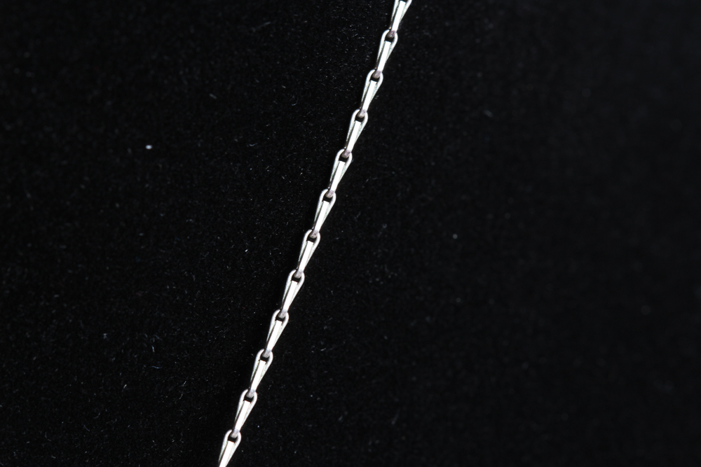 Israeli Sterling Silver Pendant Necklace