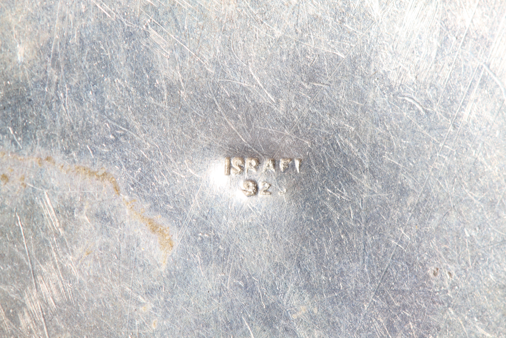 Israeli Sterling Silver Pendant Necklace