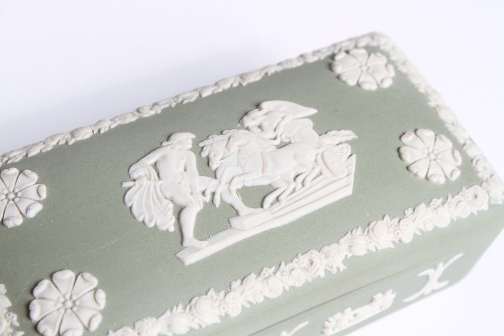 Green Wedgwood Trinket Box