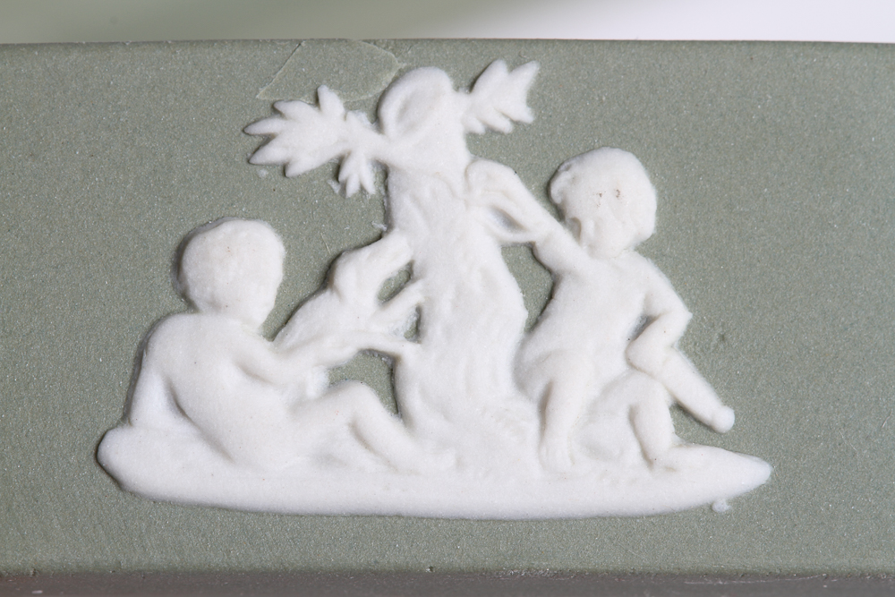 Green Wedgwood Trinket Box