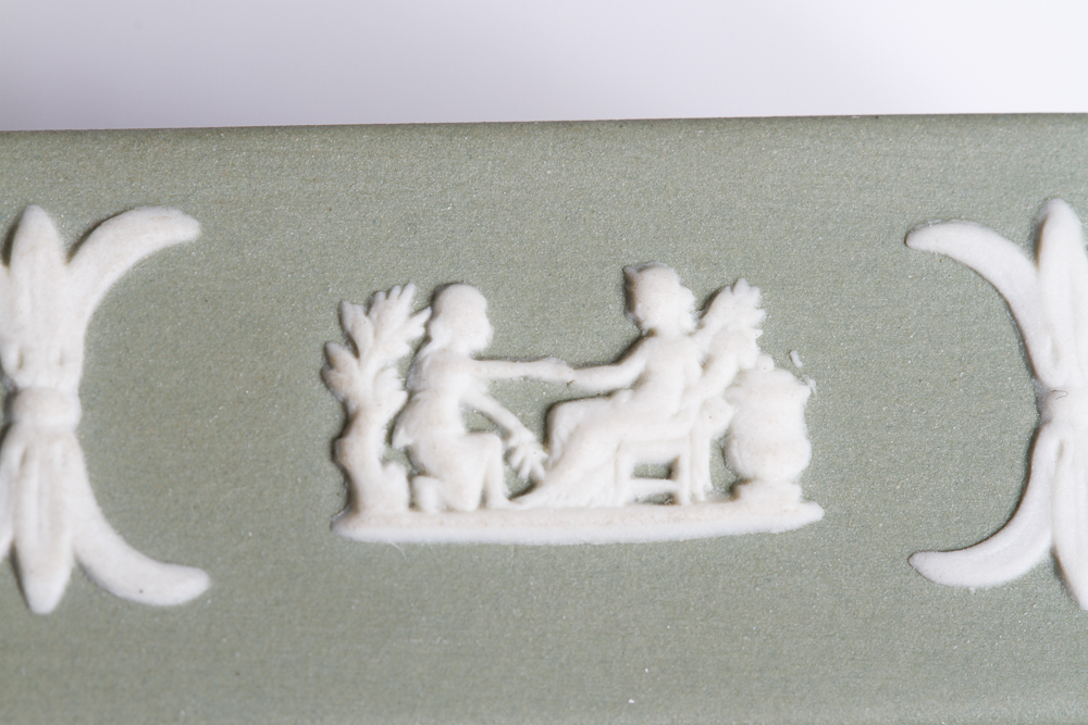 Green Wedgwood Trinket Box