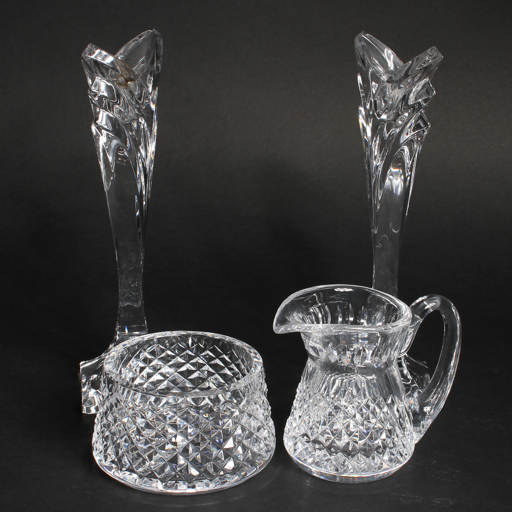 Waterford Crystal Creamer and Sugar Bowl