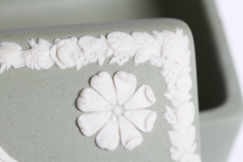 Green Wedgwood Trinket Box